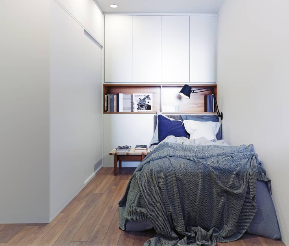 habitaciones pequeñas aprovechar espacio líneas modernas